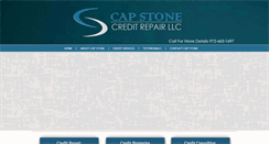 Desktop Screenshot of capstonecreditrepair.com