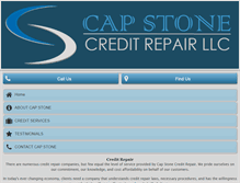 Tablet Screenshot of capstonecreditrepair.com